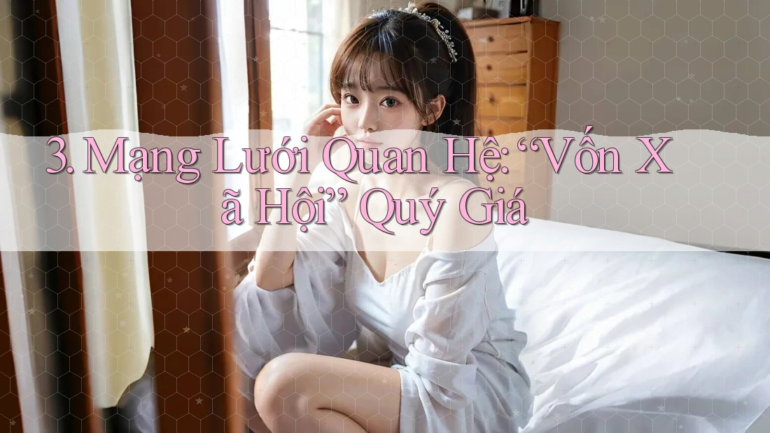 3. Mạng Lưới Quan Hệ: “Vốn Xã Hội” Quý Giá 3. Mạng Lưới Quan Hệ: “Vốn Xã Hội” Quý Giá