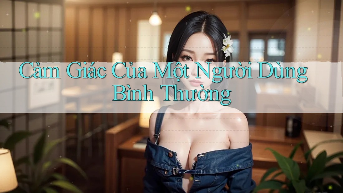 Cảm giác của một người dùng bình thường