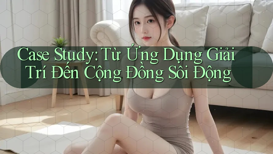 Case Study: Từ Ứng Dụng Giải Trí Đến Cộng Đồng Sôi Động