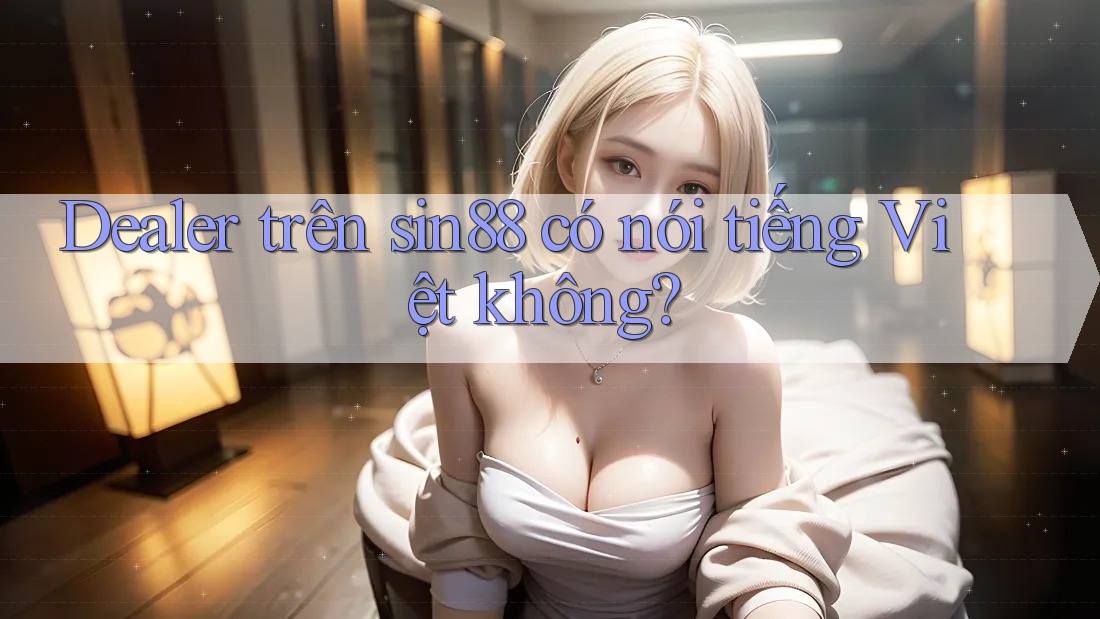Dealer trên sin88 có nói tiếng Việt không? Dealer trên sin88 có nói tiếng Việt không?