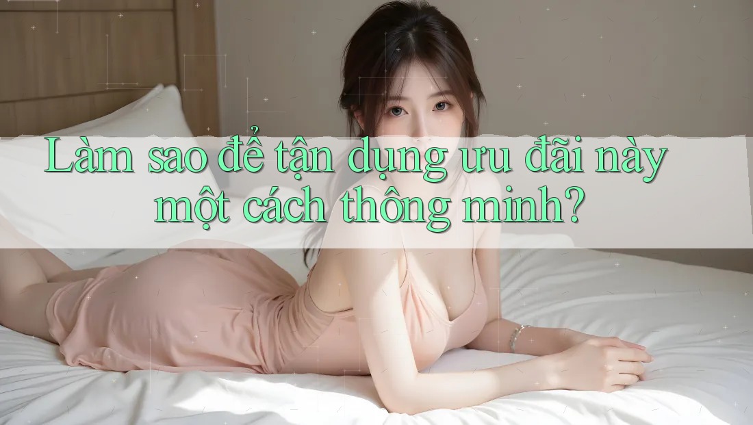 Làm sao để tận dụng ưu đãi này một cách thông minh?