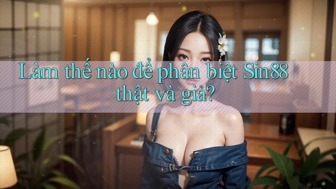 Làm thế nào để phân biệt Sin88 thật và giả?