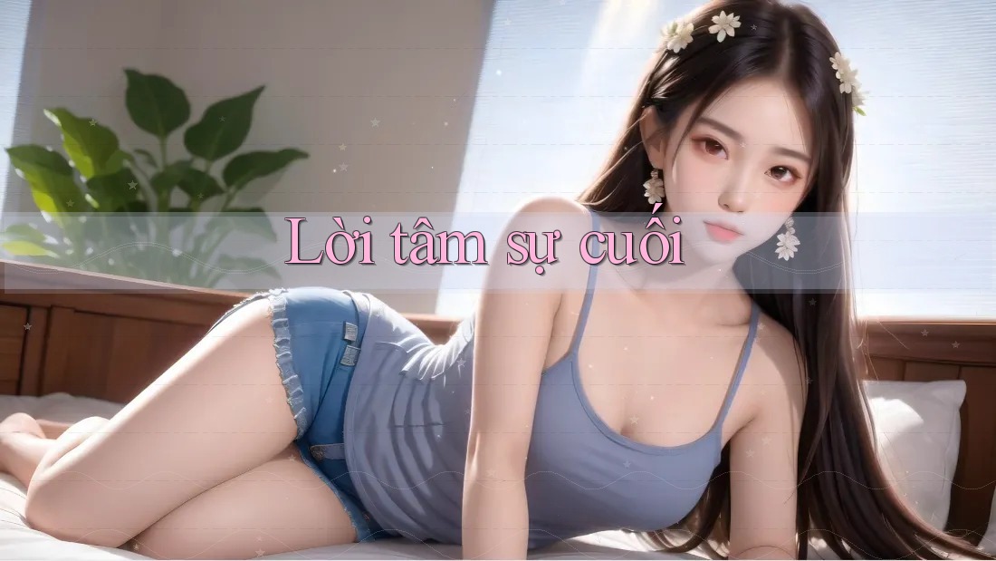 Lời tâm sự cuối