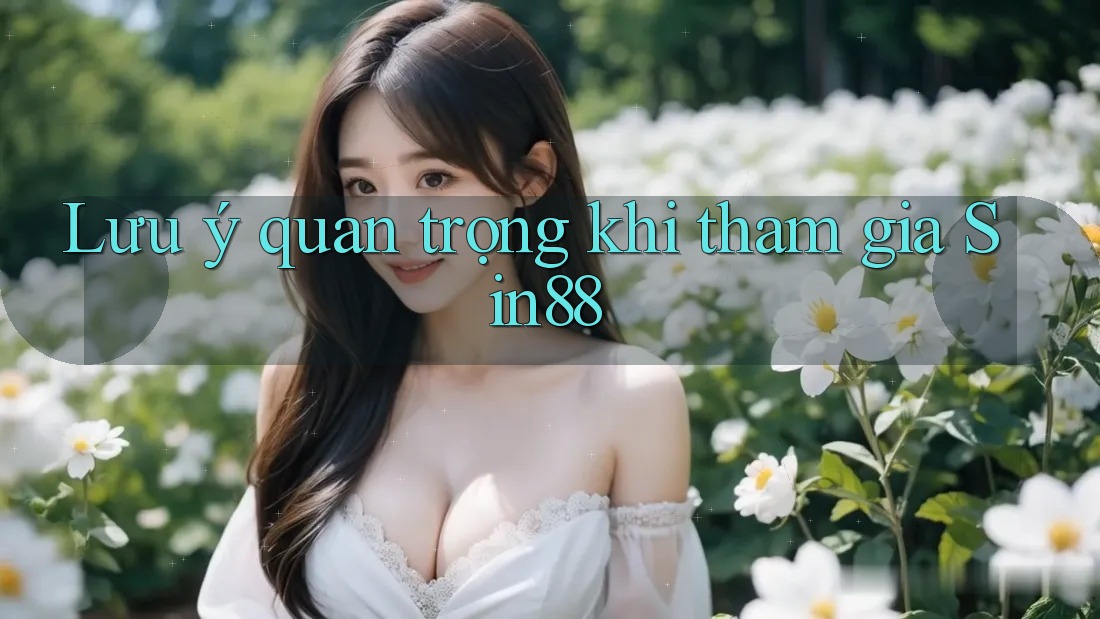 Lưu ý quan trọng khi tham gia Sin88