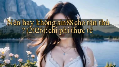 Nên hay không sin88 cho tân thủ (2026) chi phí thực tế