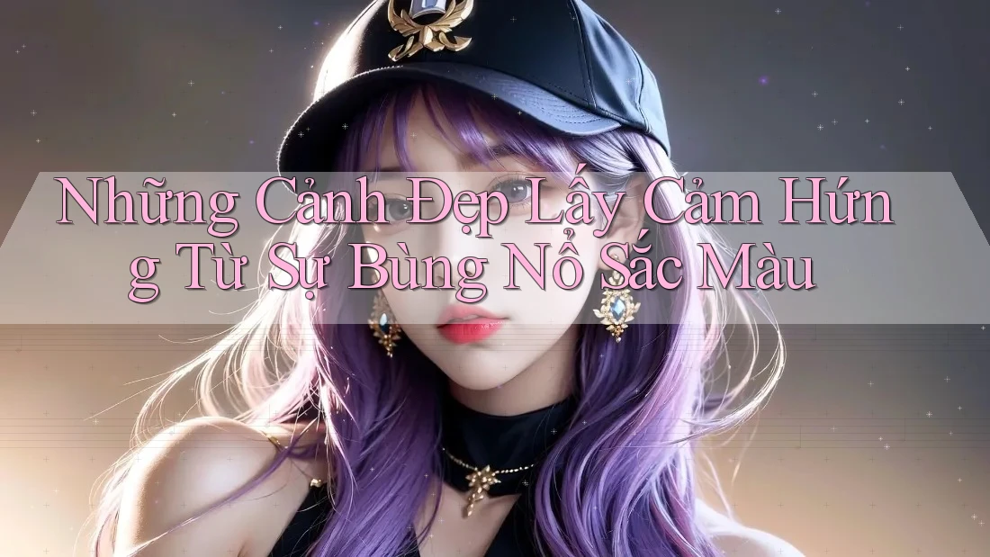 Những Cảnh Đẹp Lấy Cảm Hứng Từ Sự Bùng Nổ Sắc Màu Những Cảnh Đẹp Lấy Cảm Hứng Từ Sự Bùng Nổ Sắc Màu