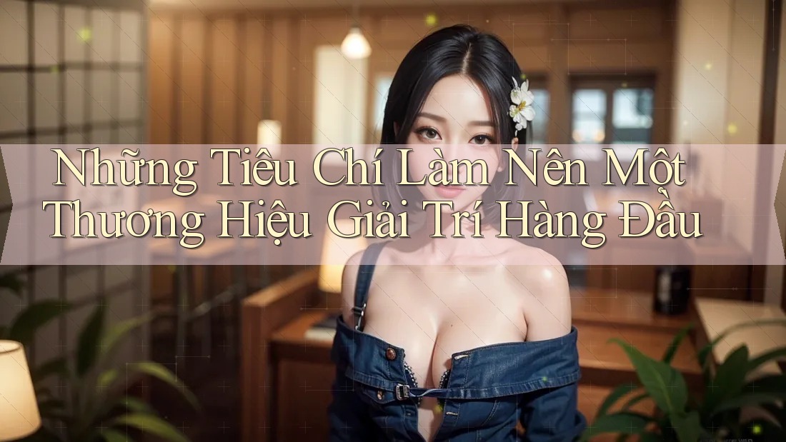 Những Tiêu Chí Làm Nên Một Thương Hiệu Giải Trí Hàng Đầu