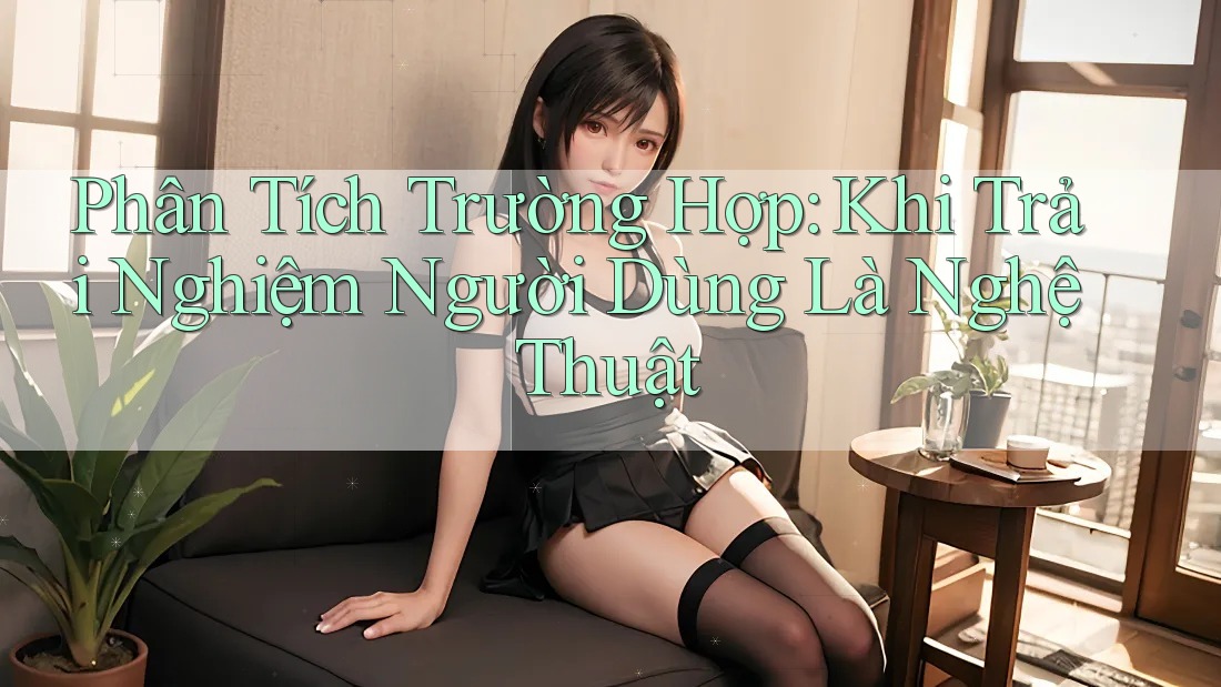 Phân Tích Trường Hợp: Khi Trải Nghiệm Người Dùng Là Nghệ Thuật