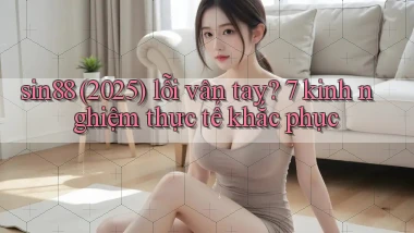 sin88 (2025) lỗi vân tay 7 kinh nghiệm thực tế khắc phục