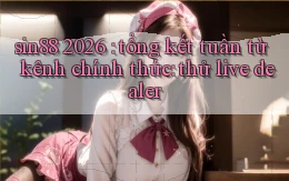 sin88 2026 tổng kết tuần từ kênh chính thức thử live dealer