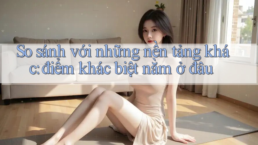 So sánh với những nền tảng khác: điểm khác biệt nằm ở đâu