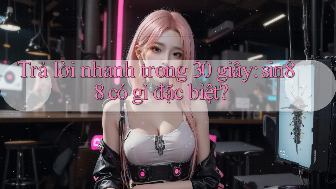 Trả lời nhanh trong 30 giây: sin88 có gì đặc biệt?