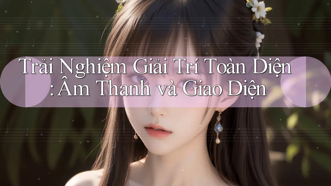 Trải Nghiệm Giải Trí Toàn Diện: Âm Thanh và Giao Diện